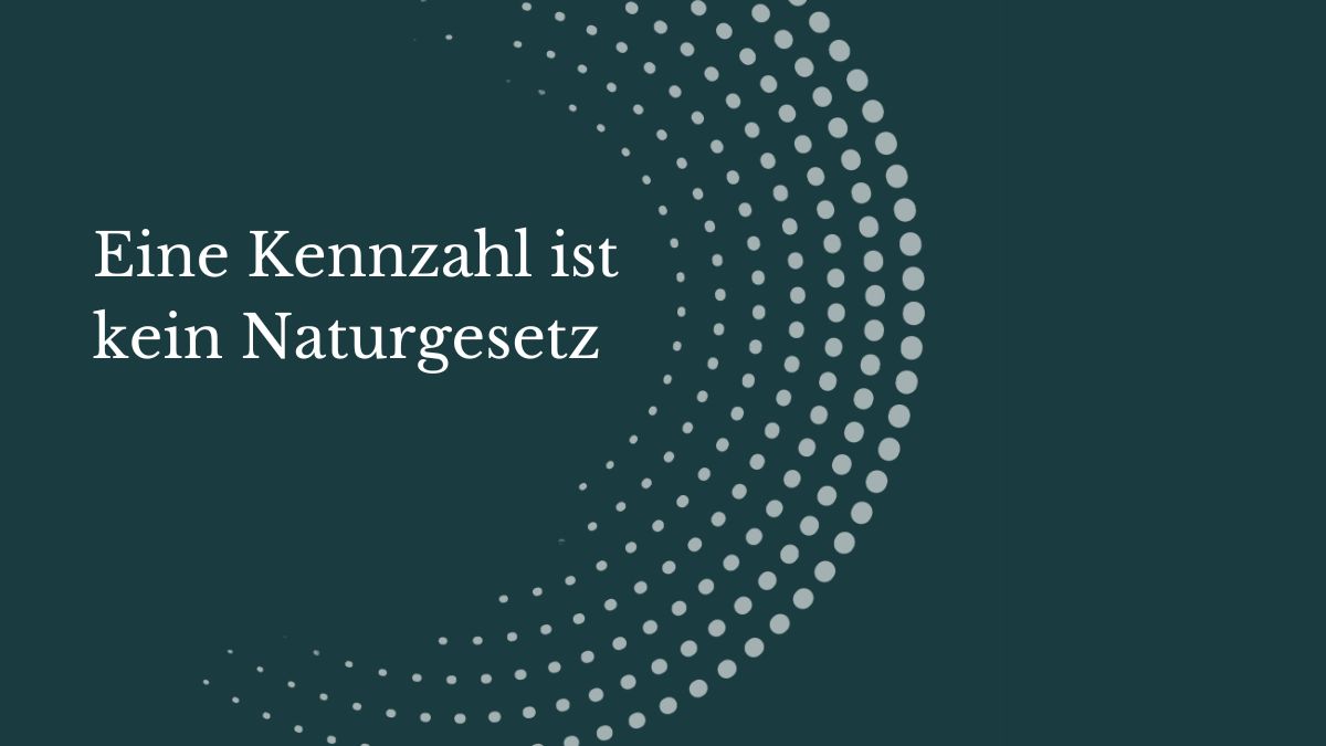 Eine Kennzahl, die niemand hinterfragte